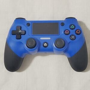 Dualshock Playstation 4 PS4 Old Skool Blue Wireless Controller Double Shock